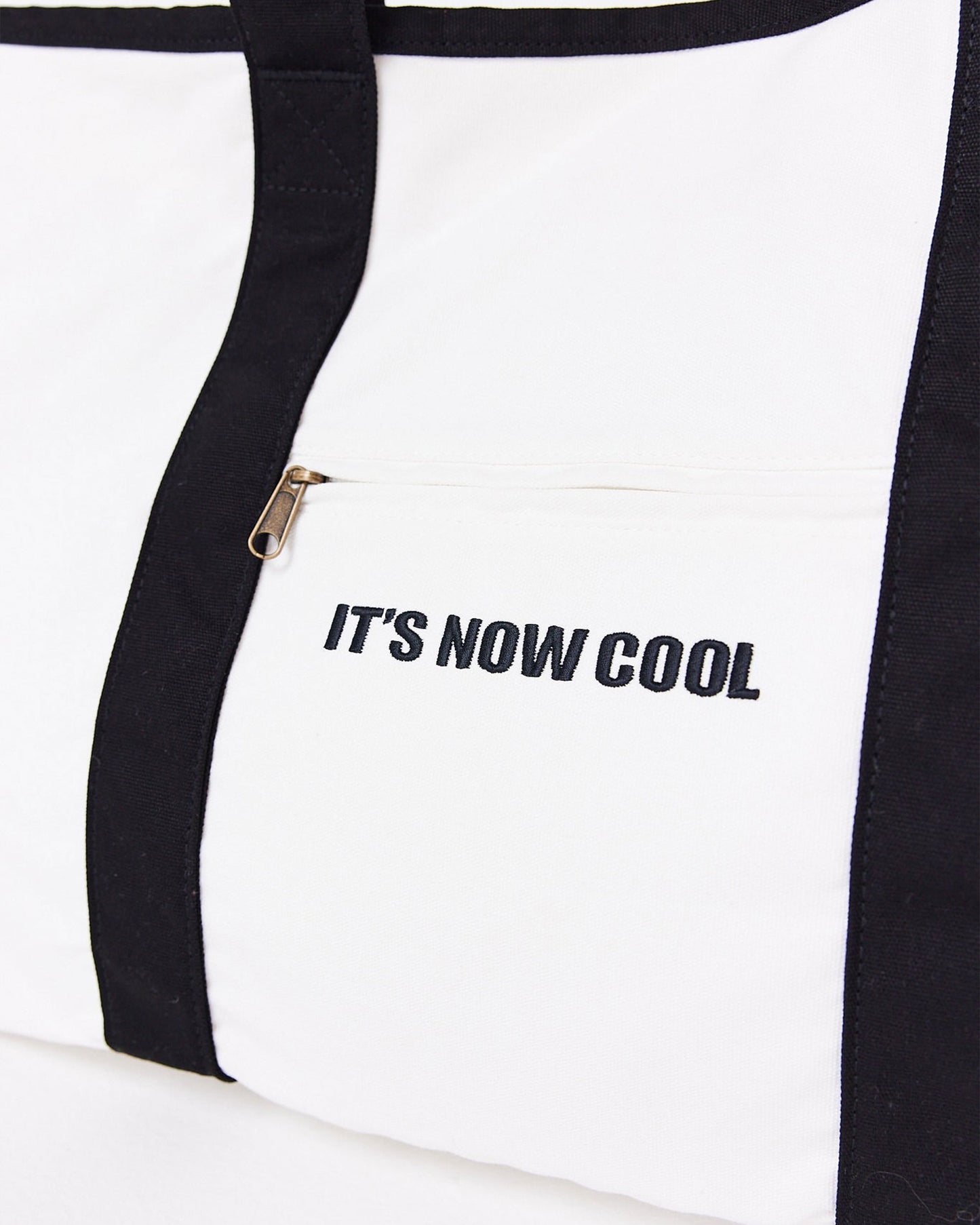 THE LUXE TOTE BAG - VINTAGE WHITE