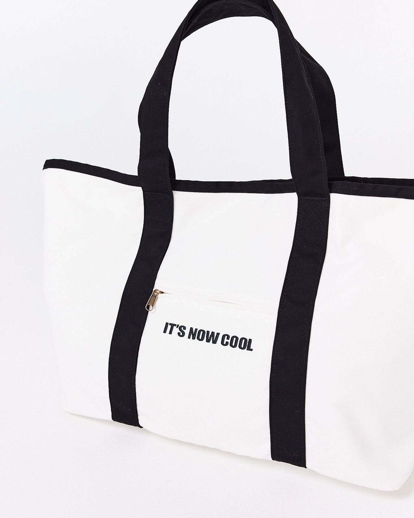 THE LUXE TOTE BAG - VINTAGE WHITE